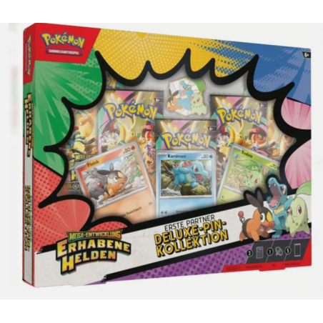 Pokémon Deluxe-Pin-Kollektion – Erhabene Helden (OVP)