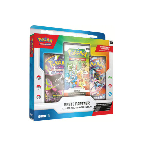 Pokémon Erste-Partner-Kollektion Serie 3 Deutsch – 30 Jahre, Promo-Booster & Boosterpacks
