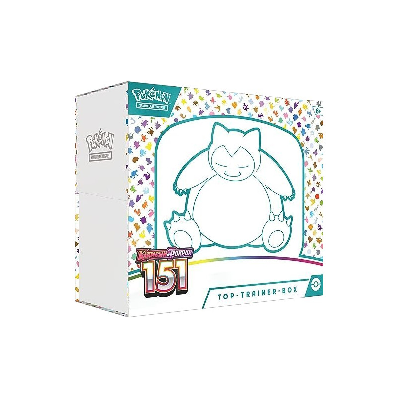 Pokémon 151 Top-Trainer-Box Deutsch – offizielles Produktbild