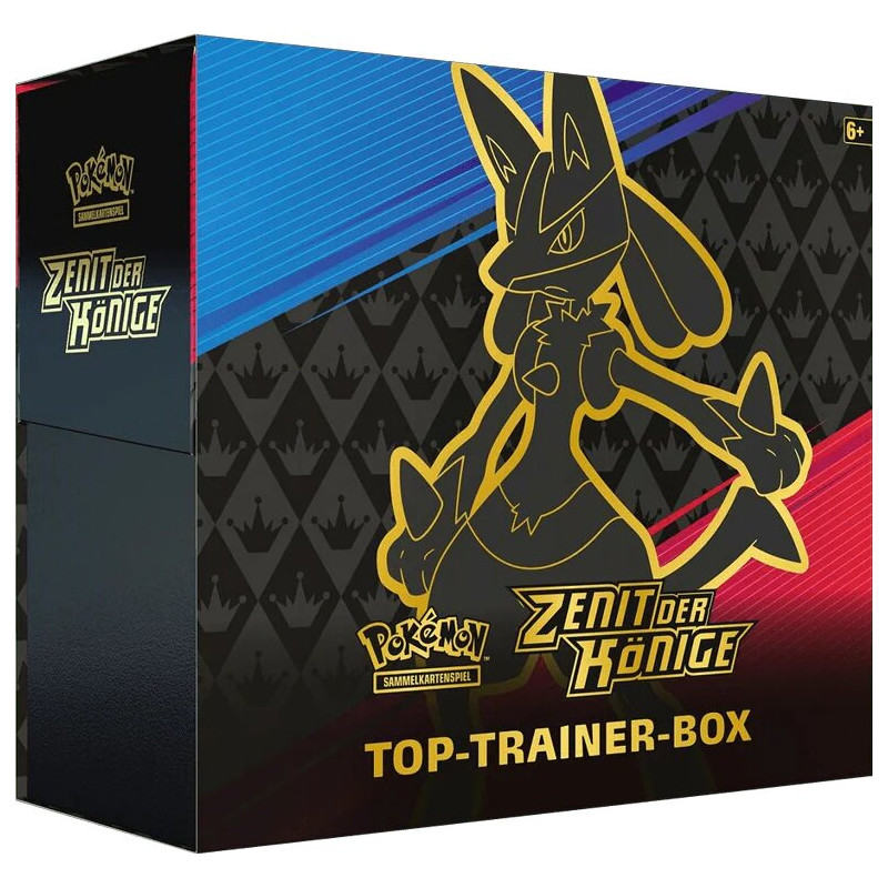 Pokémon Zenit der Könige Top-Trainer-Box Deutsch – offizielles Produktbild