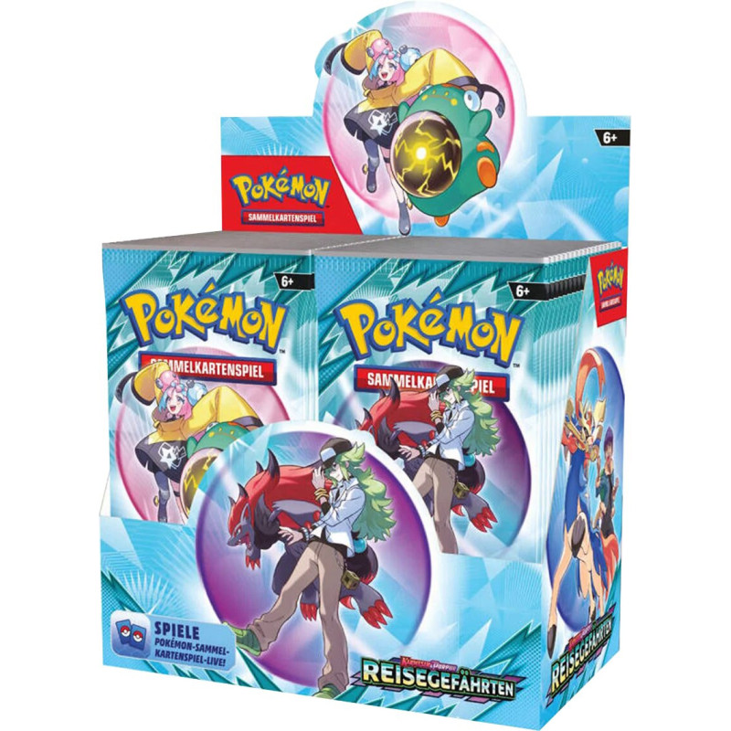 Pokémon Reisegefährten 36er Display Deutsch – offizielles Produktbild