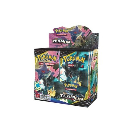Pokémon Team Up 36er Display Deutsch – offizielles Produktbild