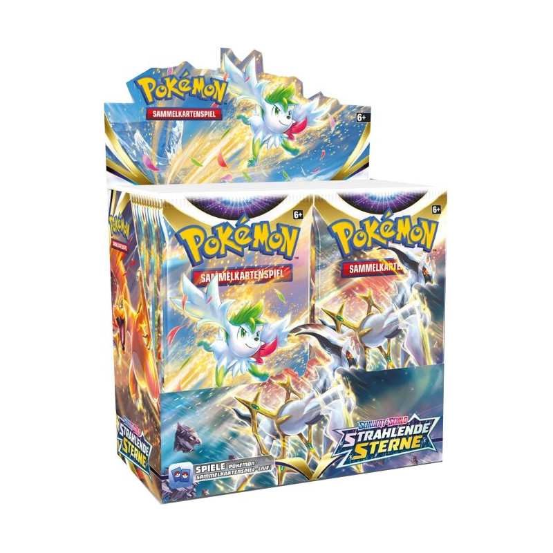 Pokémon Strahlende Sterne 36er Display Deutsch – offizielles Produktbild