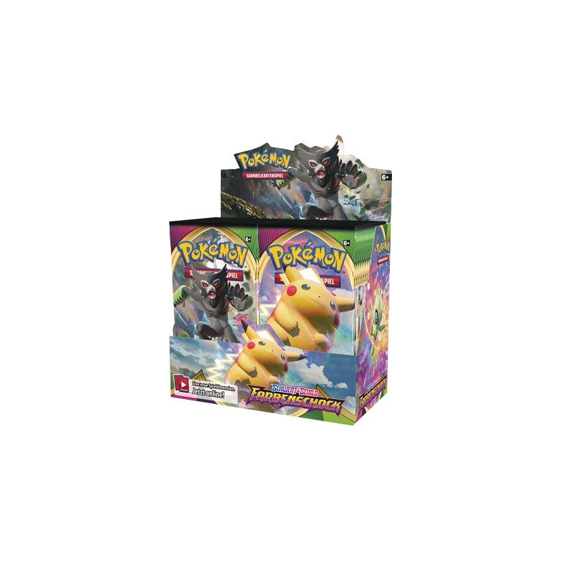 Pokémon Farbenschock 36er Display Deutsch – offizielles Produktbild