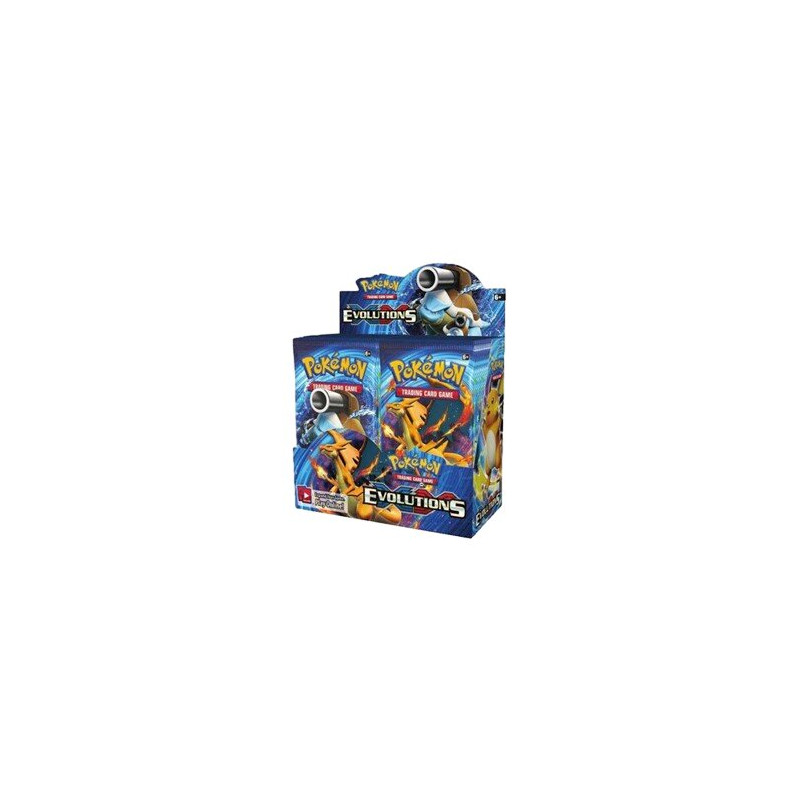 Pokémon XY Evolution 36er Display Deutsch – offizielles Produktbild