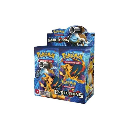 Pokémon XY Evolution 36er Display Deutsch – offizielles Produktbild